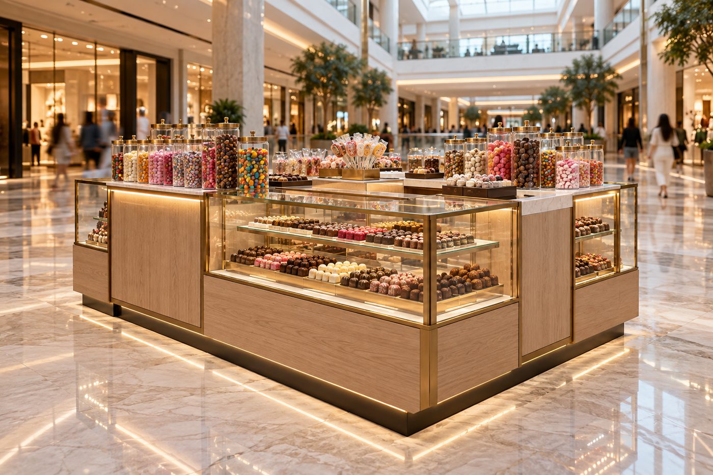 ISLA DULCE 2525, burbuja comercial para dulces y confitería